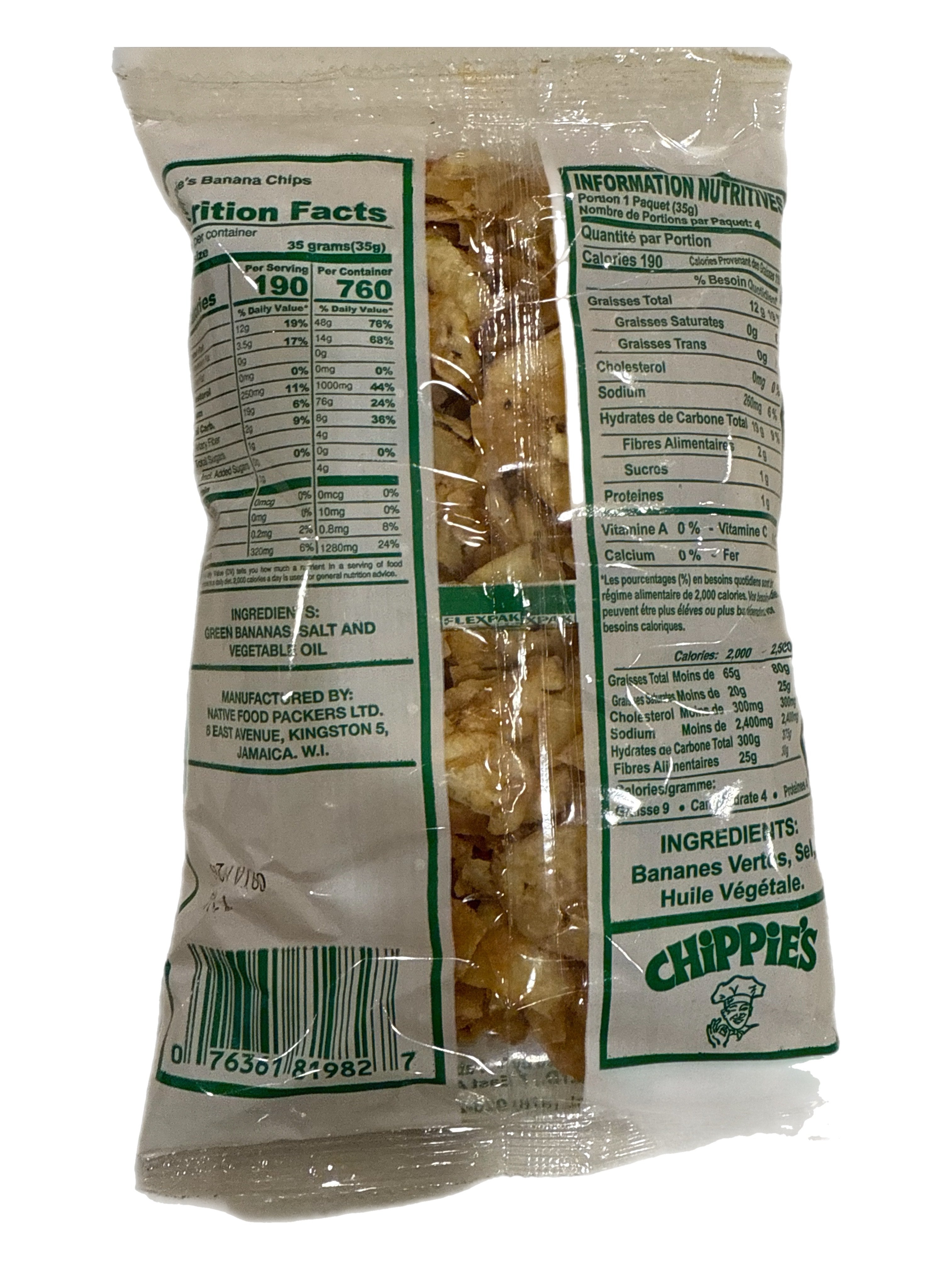 Chippie's Banana Chips 5oz - Pack of 3