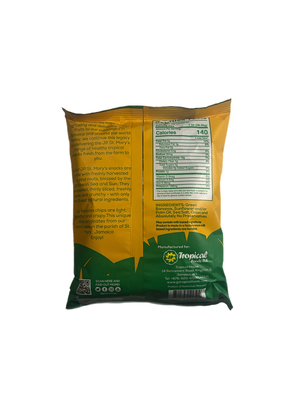 St. Mary's Banana Chips 5oz - Pack of 3